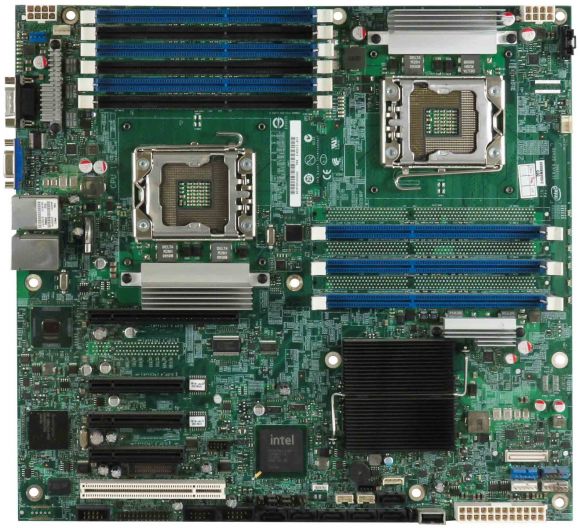 INTEL E40912-453 S5520HC 2x LGA1366 9x DDR3 4x PCIe PCI 6x SATA