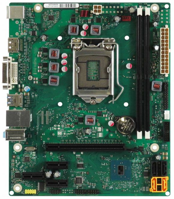 FUJITSU D3400-B11 GS3 LGA1151 2x DDR4 INTEL H110 3x PCIe DP DVI USB 3.0