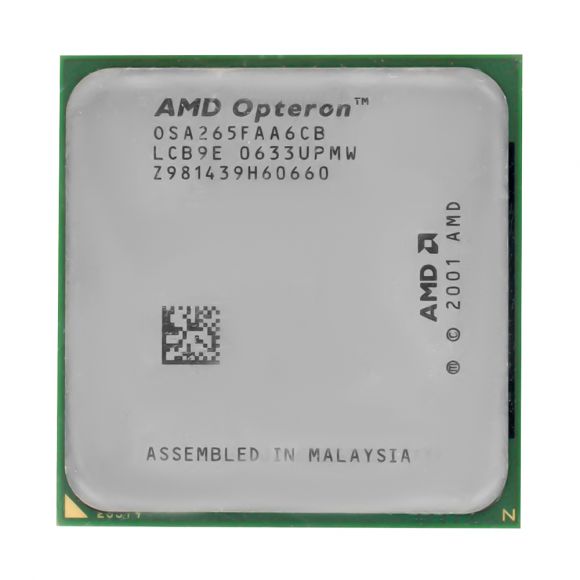 AMD Dual-Core Opteron 265 1.8GHz OSA265FAA6CB LGA940