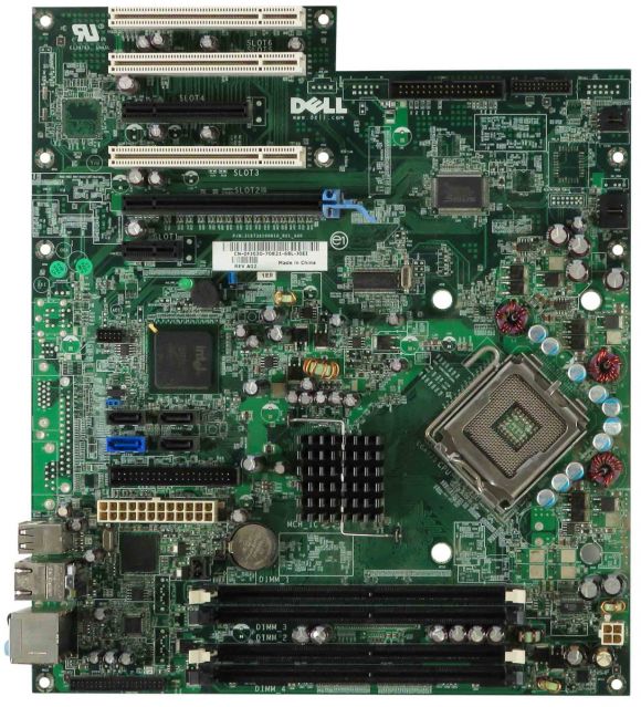 DELL 0FJ030 MOTHERBOARD s.775 DDR2 PCIe PCI