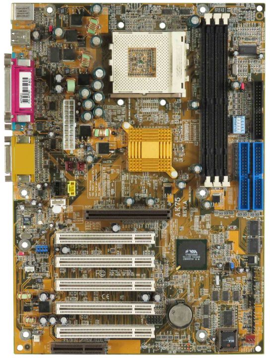 SHUTTLE AK75 SOCKET 462 MOTHERBOARD PCI SDRAM 