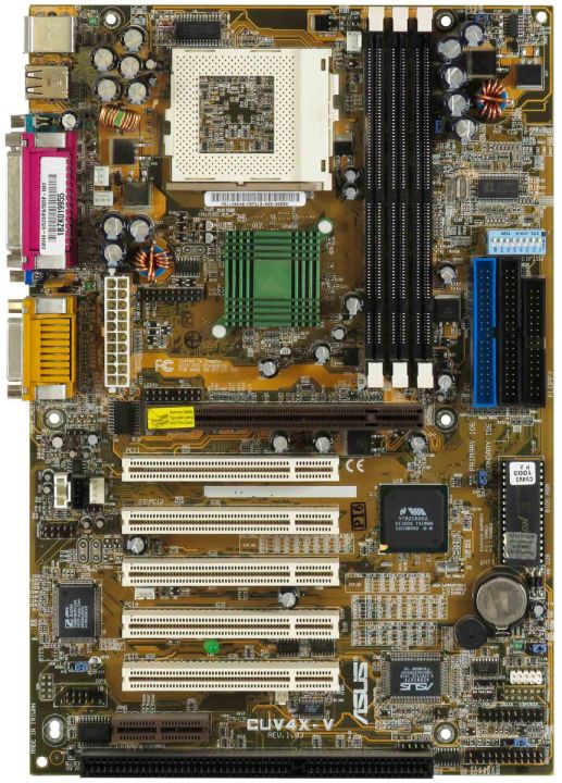 ASUS CUV4X-V SOCKET 370 3x SDRAM IDE AGP PCI AMR ISA