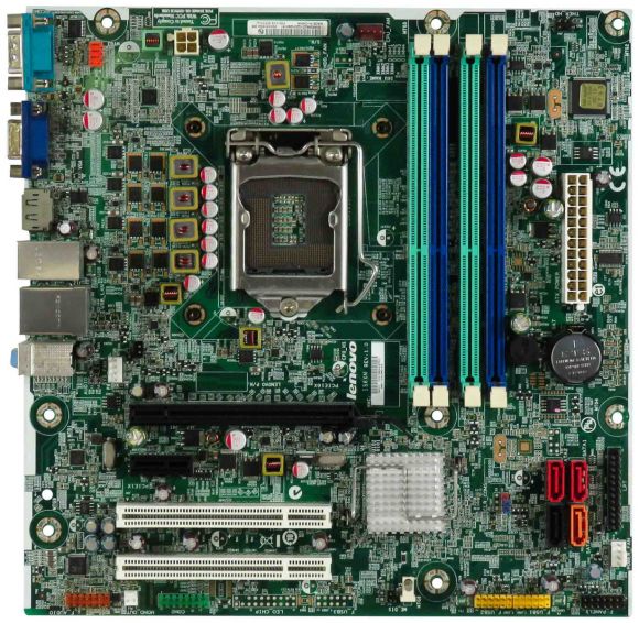 LENOVO 03T6560 IS6XM LGA1155 4x DDR3 PCIe PCI THINK CENTRE M91P Intel Q67