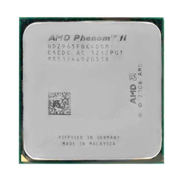 AMD PHENOM II X4 965 HDZ965FBK4DGM 3.4GHz LGAAM2+ AM3