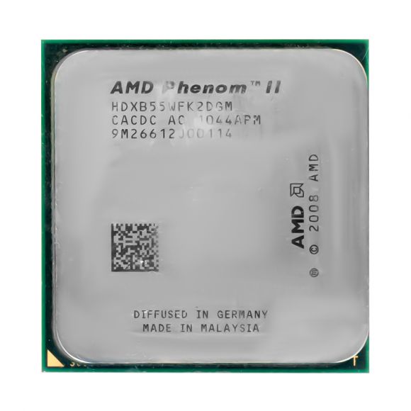 AMD Phenom II X2 B55 HDXB55WFK2DGM 3GHz LGAAM2+ AM3