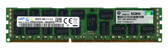 16GB PC3-14900R DDR3 1866MHz ECC Reg 