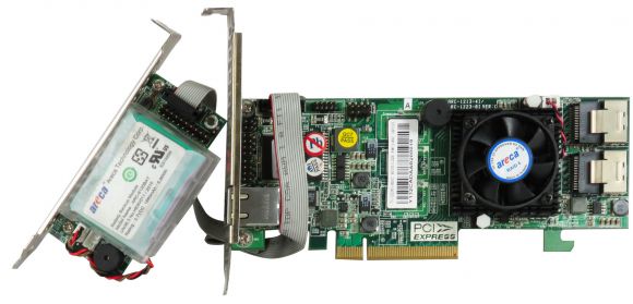 ARECA ARC-1223-8i SAS RAID PCIe x8 + BBU