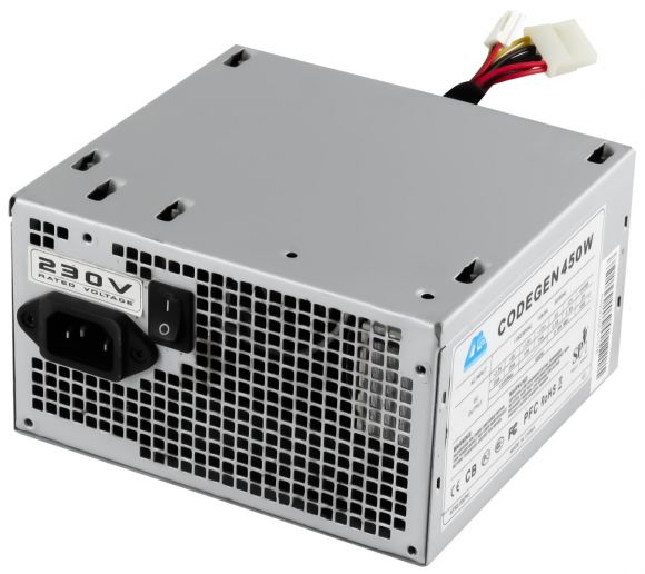 CODEGEN 450W SUPER POWER ATX 20+4-PIN MOLEX SATA PCI-E