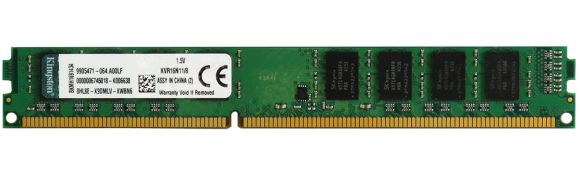 KINGSTON KVR16N11/8 8GB DDR3 1.6GHz NON-ECC