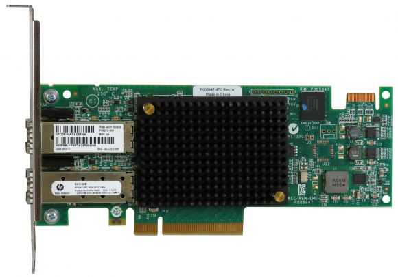 HP 719212-001 SN1100E C8R39-60001 DUAL SFP+ 16Gbps PCIe x8