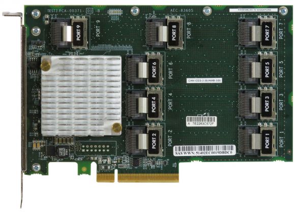 HP 876907-001 AEC-83605/HP2 9x SAS 12Gbps PCIe DL380