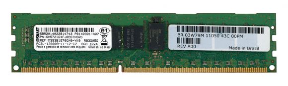 DELL 03W79M DDR3 8GB 1600MHz ECC M393B1G70QH0-YK0