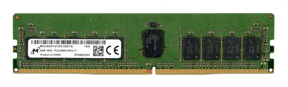 MICRON MTA18ASF1G72PZ-2G6F1SI DDR4 8GB 2666MHz ECC