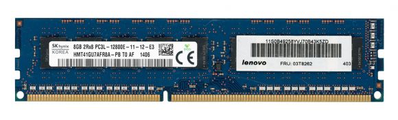 LENOVO 03T8262 DDR3 8GB 1600MHz ECC HMT41GU7AFR8A-PB