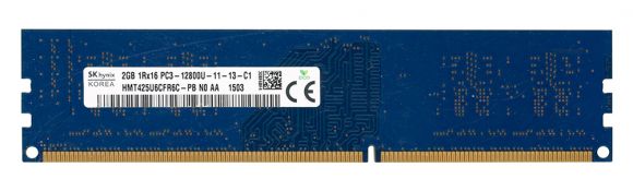 SK HYNIX HMT425U6CFR6C-PB DDR3 2GB 1600MHz