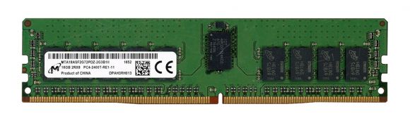 MICRON MTA18ASF2G72PDZ-2G3B1II 16GB DDR4 2400MHz REG ECC