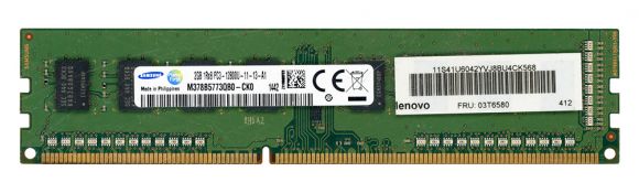 SAMSUNG M378B5773QB0-CK0 DDR3 2GB 1600MHz