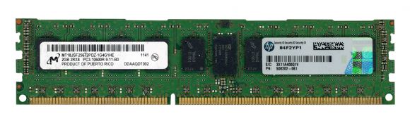 HP 500202-061 2GB DDR3 1333MHz REG ECC MT18JSF25672PDZ-1G4G1HE
