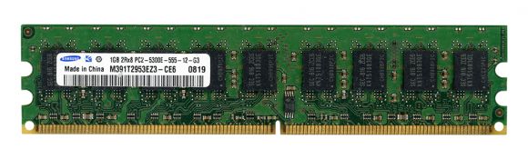 SAMSUNG M391T2953EZ3-CE6 1GB DDR2 667MHz ECC
