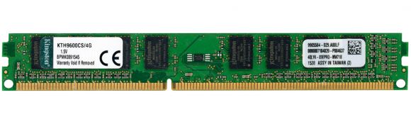 KINGSTON KTH9600CS/4G 4GB DDR3 1600MHz LOW PROFILE