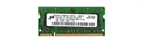 MICRON MT8HTF12864HDY-667G1 1GB DDR2 667MHz SO-DIMM