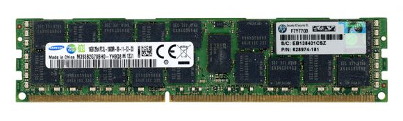 HP 628974-181 16GB DDR3 1333MHz REG ECC M393B2G70BH0-YH9Q8