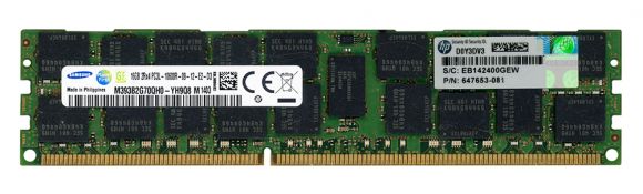 HP 647653-081 16GB DDR3 1333MHz REG ECC M393B2G70QH0-YH9Q8