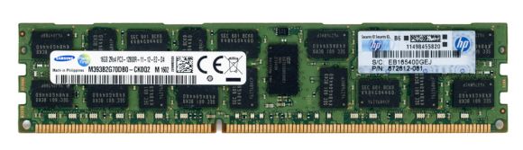 HP 672612-081 16GB DDR3 1600MHz ECC M393B2G70DB0-CK0Q2