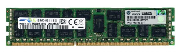 HP 712382-071 8GB DDR3 1866MHz REG ECC M393B1K70DH0-CMAQ8