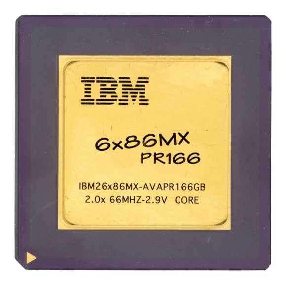 IBM 6x86MX PR166 IBM26x86MX-AVAPR166GB 133MHz 2.9V SPGA296