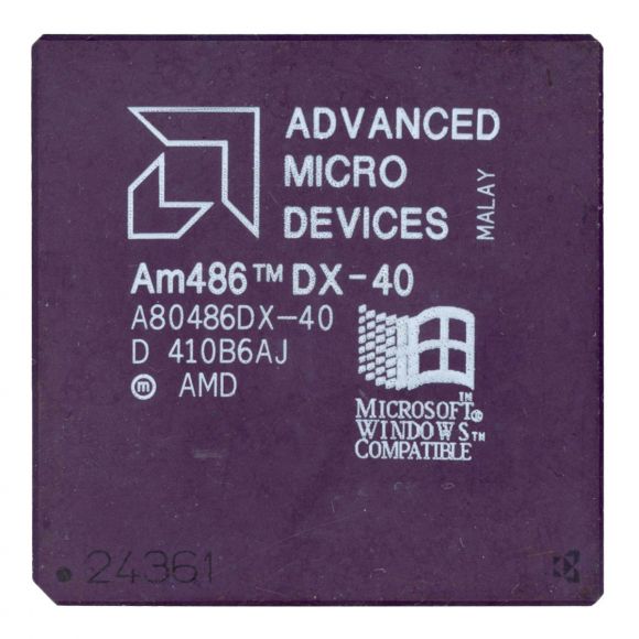 AMD A80486DX-40 PGA168 40MHz