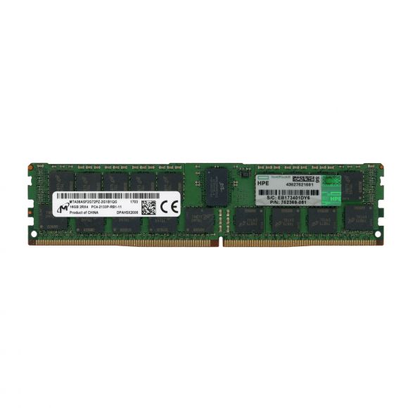 HP 752369-081 16GB DDR4 2133MHz REG ECC MTA36ASF2G72PZ-2G1B1QG