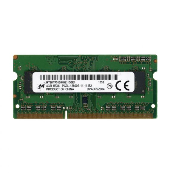 MICRON MT8KTF51264HZ-1G6E1 4GB DDR3 1600MHz 204-PIN SoDimm non-ECC