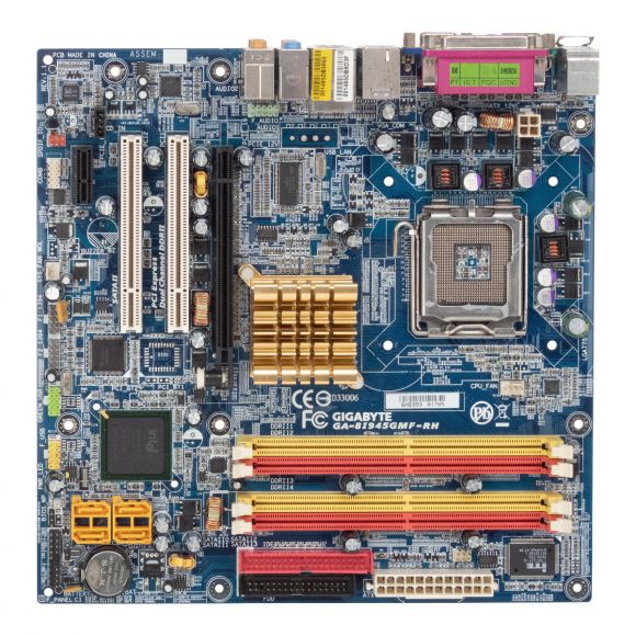GIGABYTE GA-8I945GMF-RH s. 775 DDR2 PCI PCI-E microATX