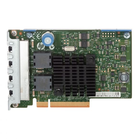 HP 669280-001 ETHERNET 1Gb 4-PORT RJ-45 366FLR ADAPTER PCI-E x8 665238-001