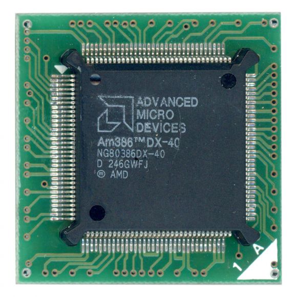 AMD 80386 NG80386DX-40 40MHz PGA132 Am386 DX-40