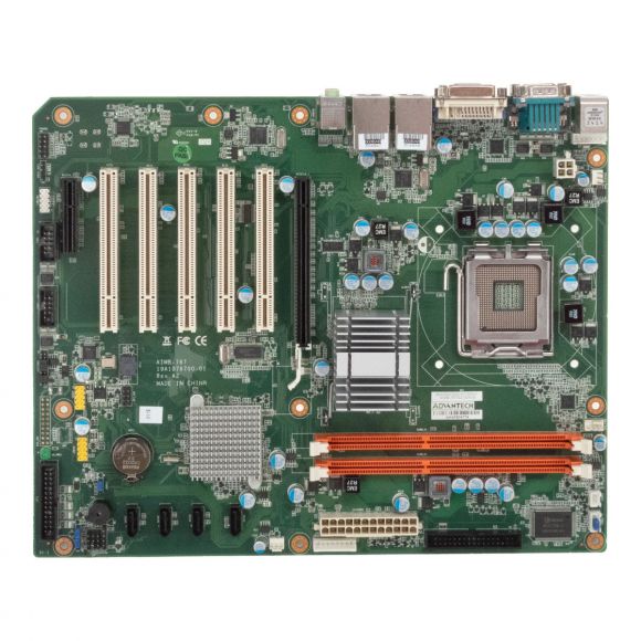 ADVANTECH AIMB-767 REV.A2 LGA 775 DDR3 PCIe PCI DUAL GIGABIT ETHERNET ATX