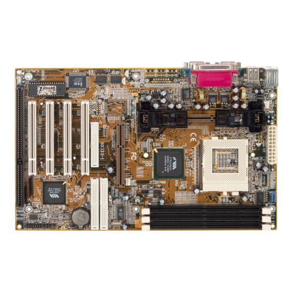 JETWAY BX133-1 SLOT1 SOCKET370 SDR UDIMM ATX AGP PCI ISA