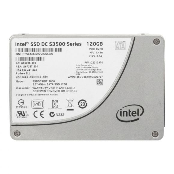 INTEL SSD DC S3500 SERIES 120GB MLC SATA III 2.5'' SSDSC2BB120G4