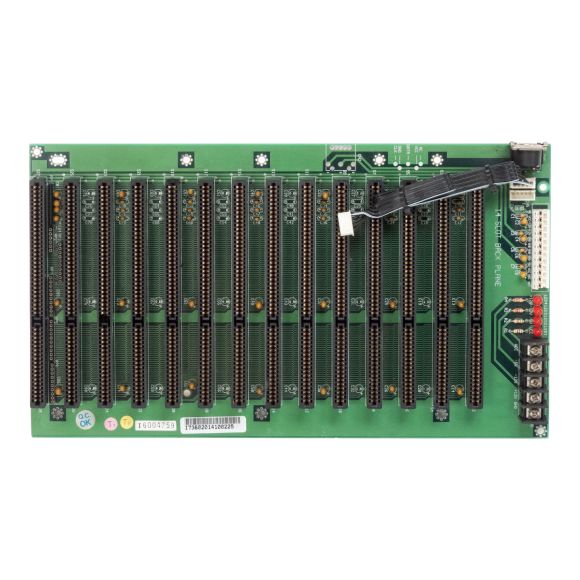 RETRO VINTAGE 3446020141 INDUSTRIAL 14-SLOT BACKPLANE ISA I6004759 I73602014100225