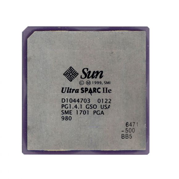 SUN ULTRASPARC IIe SME 1701 PGA 500MHz PGA370