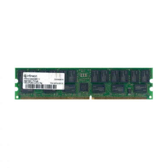 INFINEON HYS72D128320GBR-7-C 1GB DDR 266MHz REG ECC