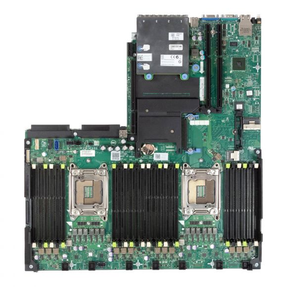 DELL 0VV3F2 2x LGA2011 24x DDR3 POWEREDGE R620 + 0FM487 4x GbE CARD