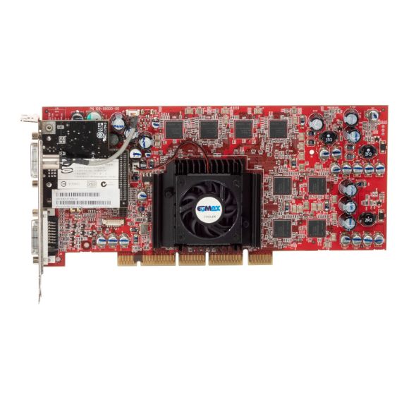 ATI FIRE GL X1 256MB DDR 2x DVI-I S-VIDEO AGP