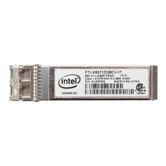 DELL 0R8H2F FTLX8571D3BCV-IT 10Gb SFP+ E65689-001