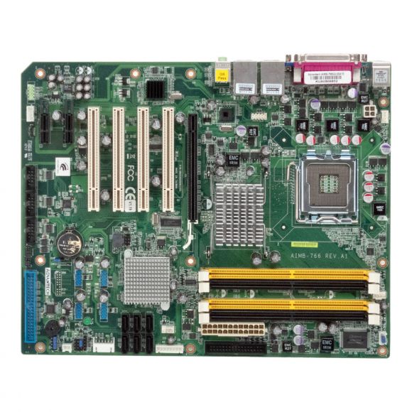 ADVANTECH AIMB-766 REV.A1 LGA775 DDR2 PCIe PCI ATX