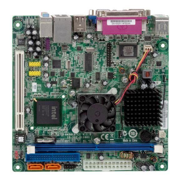 ECS 945GCD-CI V:1.0 ONBOARD INTEL ATOM 1.6GHz DDR2 PCI MINI ITX