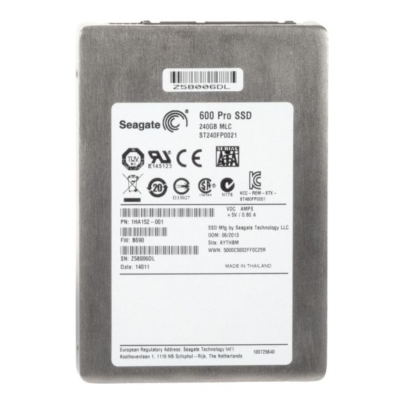 SEAGATE ST240FP0021 240GB 600 PRO SATA 6Gbs SSD