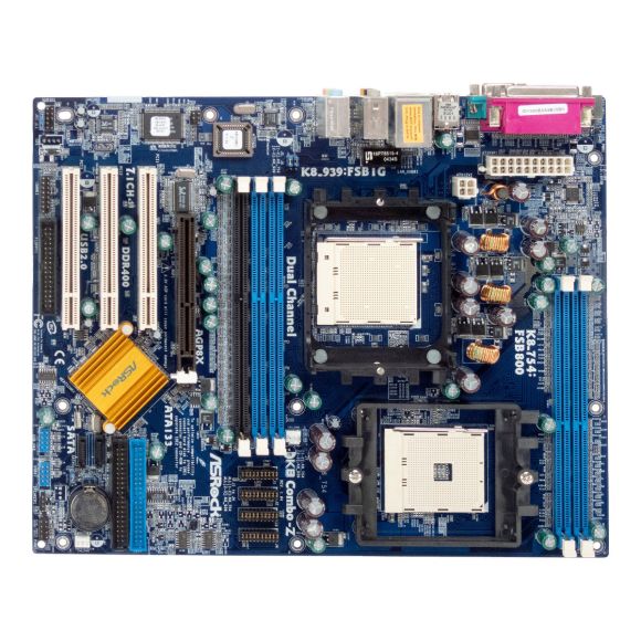 ASROCK K8 COMBO-Z s.754 s.939 DDR AGP PCI ATX