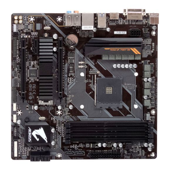 GIGABYTE B450 AORUS M REV:1.0 SOCKET AM4 DDR4 PCIe mATX + COOLER